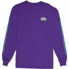Airblaster Station Oval Long Sleeve Purple T Shirt