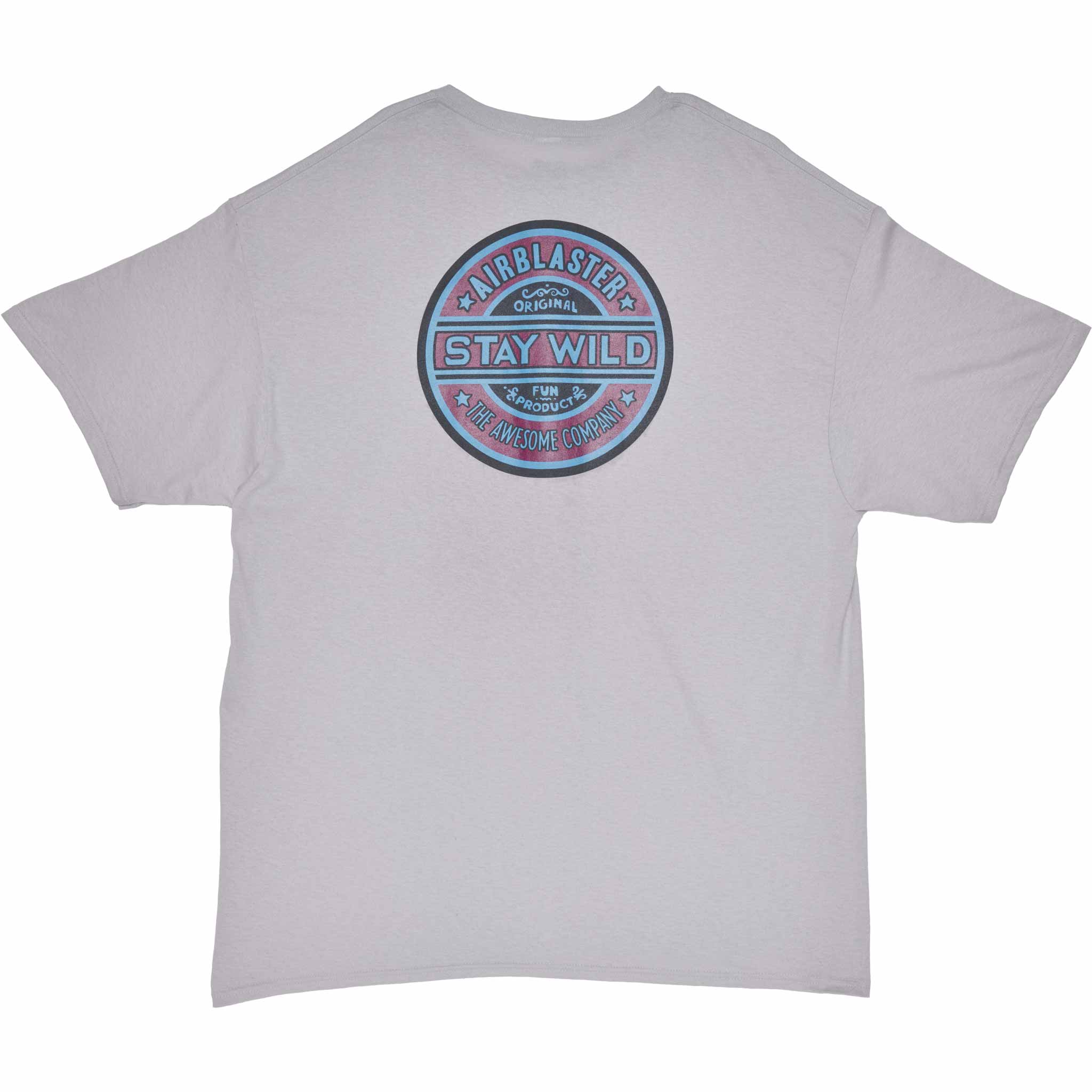 Airblaster Stay Wild Tee Silver T Shirt