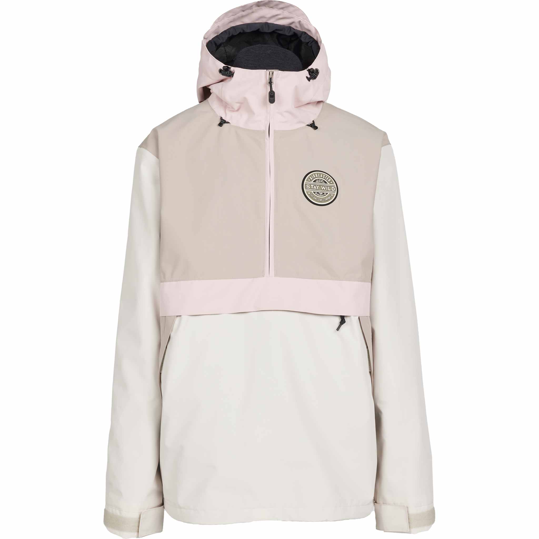 Airblaster Trenchover Jacket Bone 2026 Mens Snowboard Coat