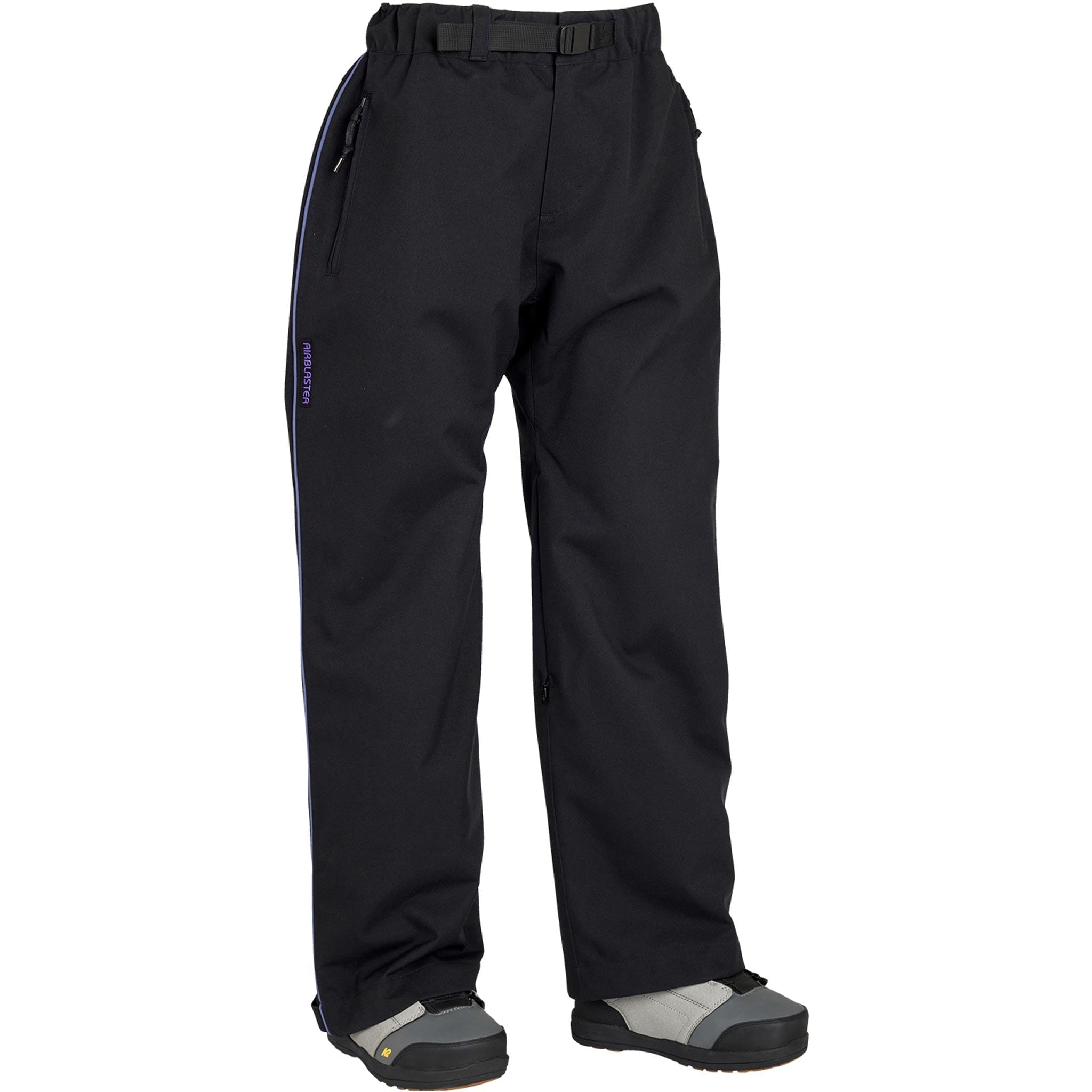 Airblaster Womens Everybody Pant Insulated Black 2025 Womens Snowboard Pants