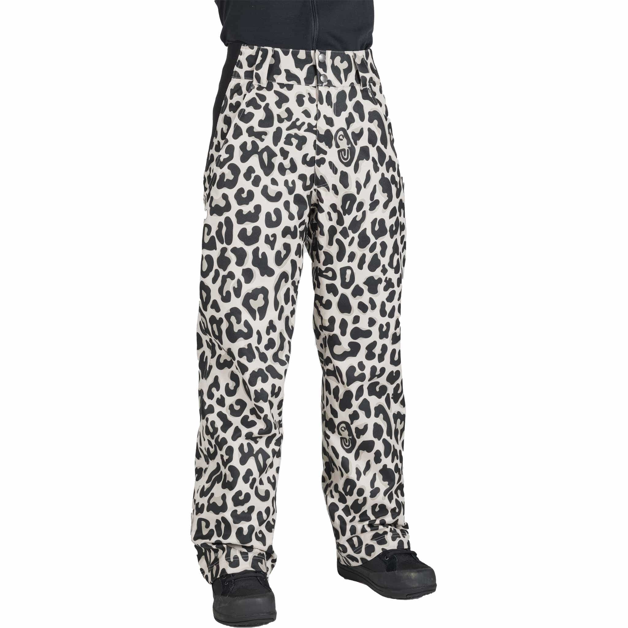 Airblaster Womens High Waisted Pant Snow Leopard