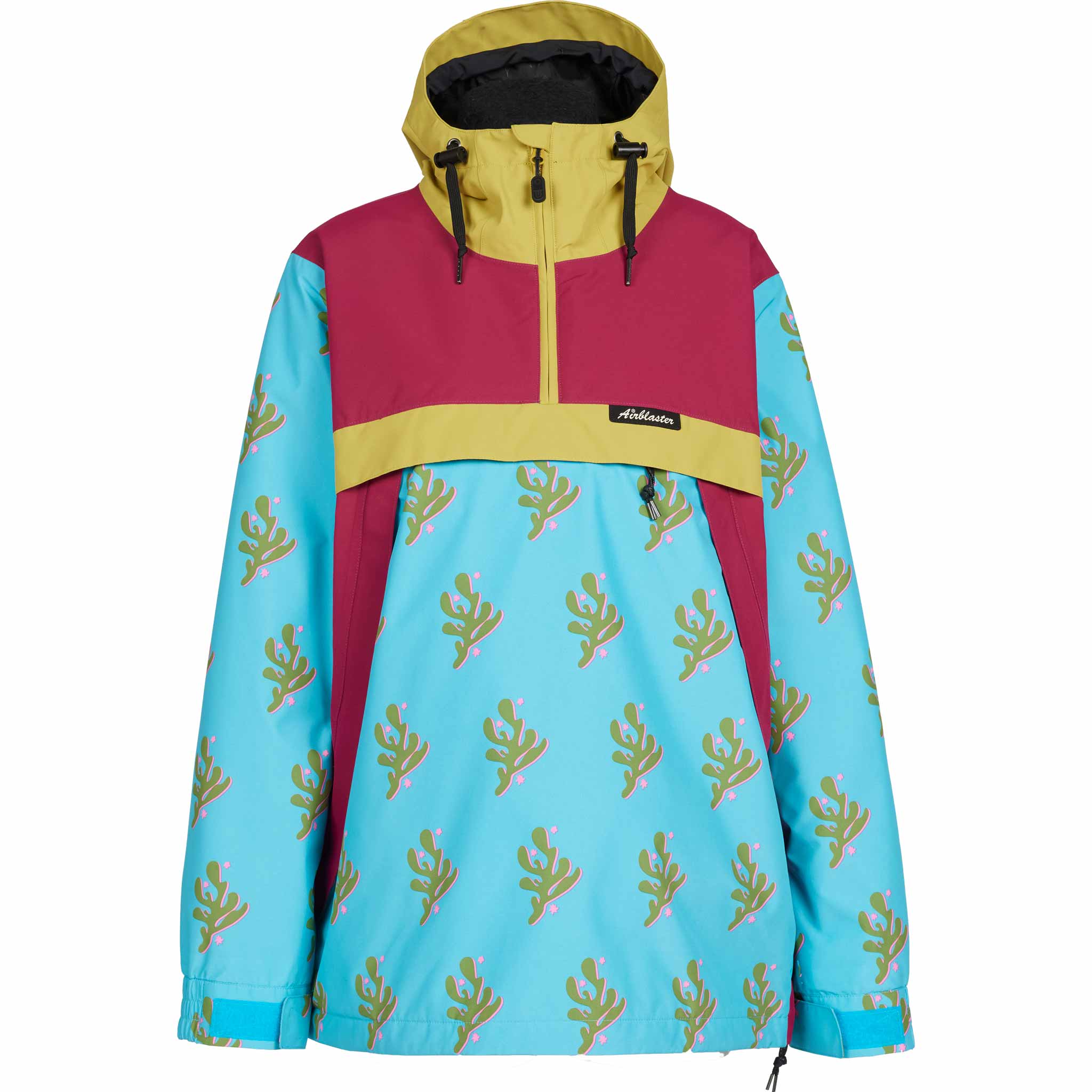 Airblaster Womens Lady Trenchover Plum Womens Snowboard Jacket