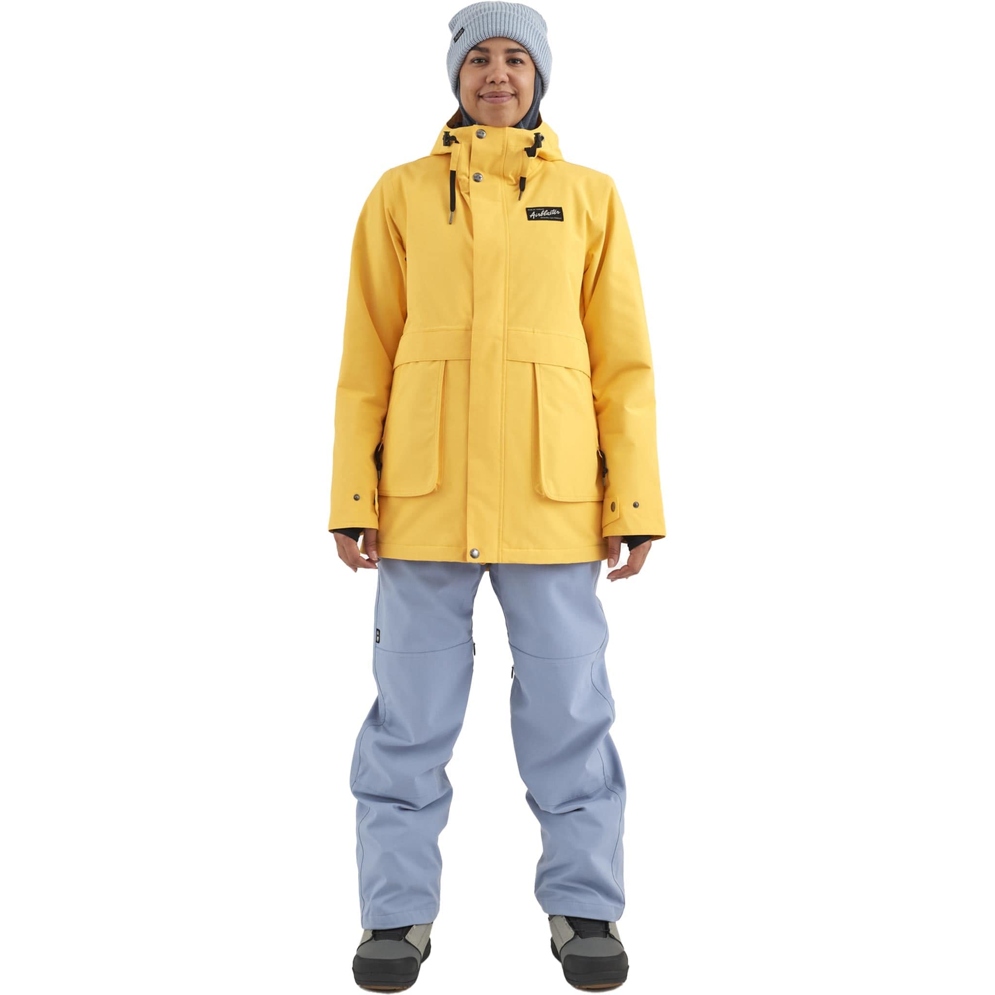 Airblaster Womens Nicolette Jacket Apricot 2025 Womens Snowboard Jacket