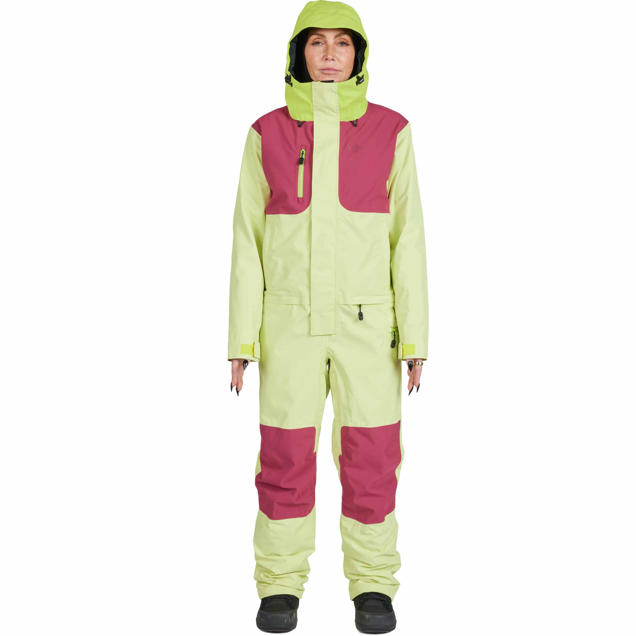 Airblaster Womens Sassy Beast Suit Sorbet Womens Snowboard Jacket
