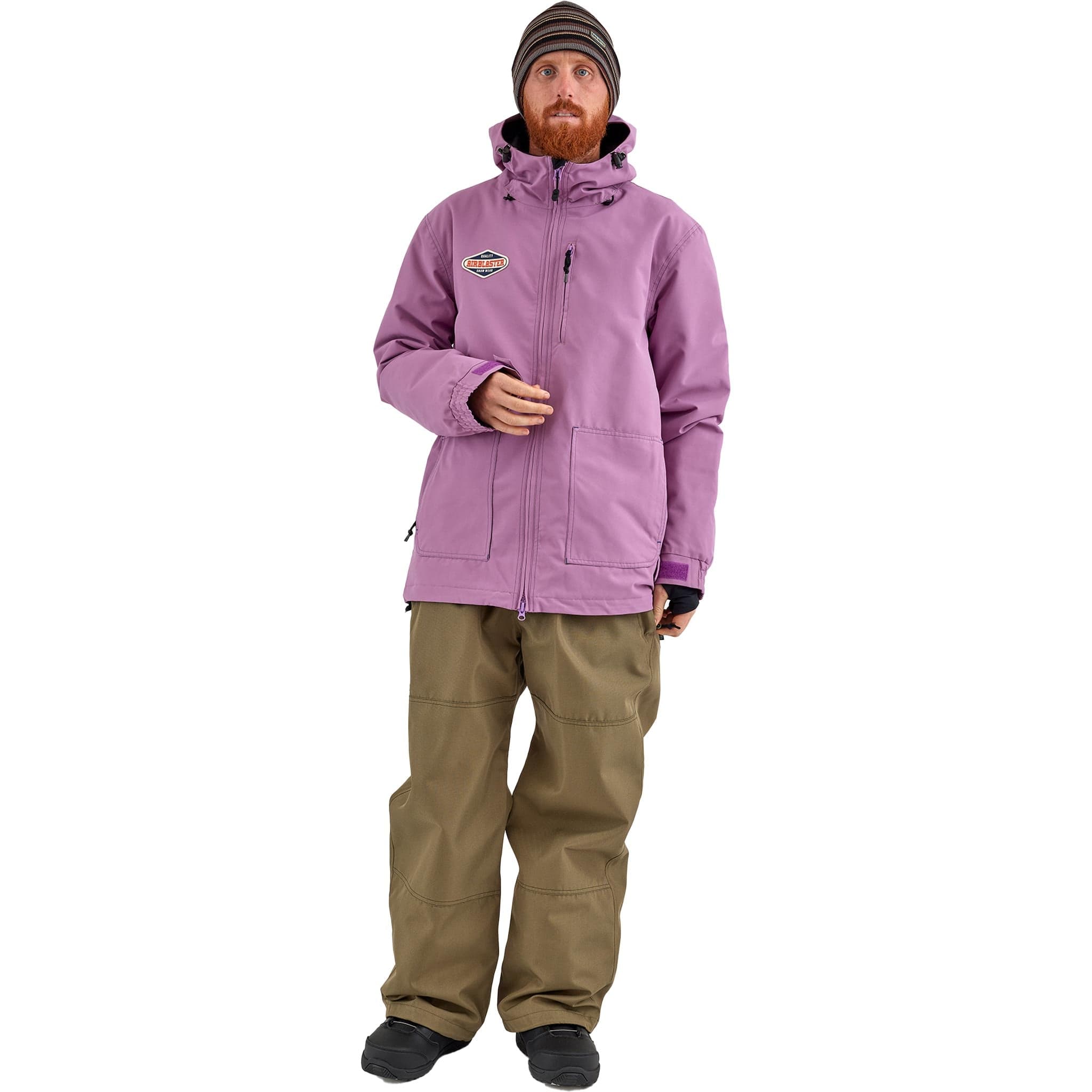 Airblaster Wrench Jacket Grapes 2025 Mens Snowboard Coat