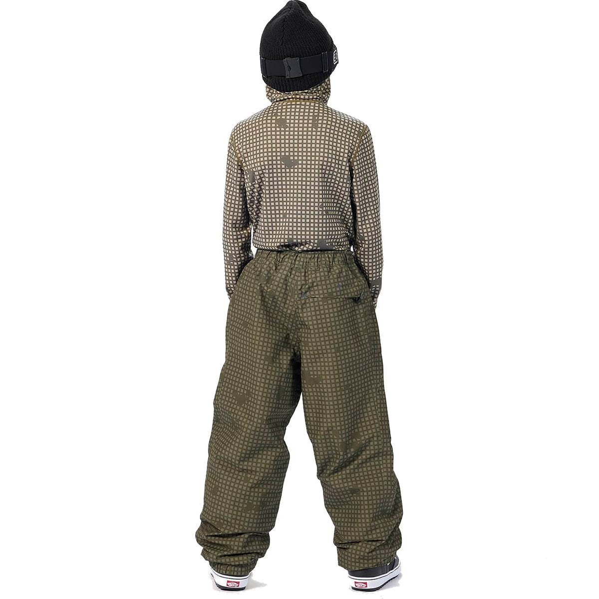 Airblaster Youth Access Pant Olive Grid 2027 Youth Pants