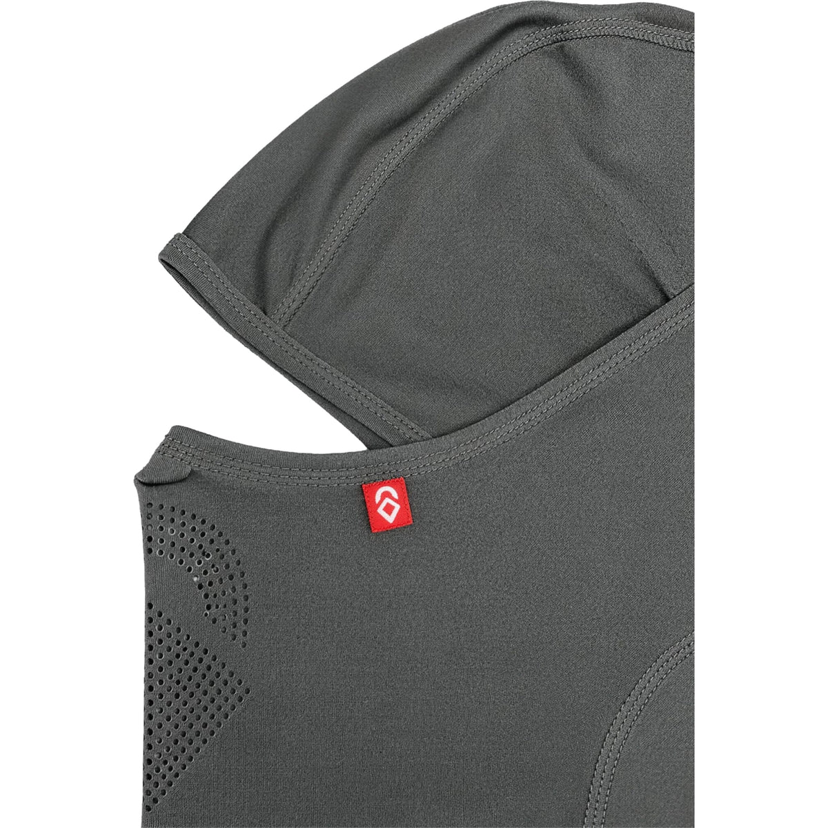 Airhole Drytech Laser Balaclava Charcoal Facemask