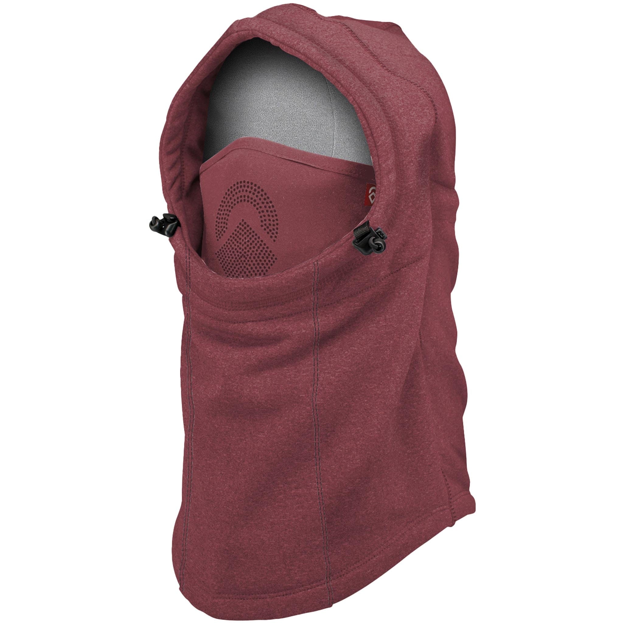 Airhole Polarfleece Airhood Maroon Facemask