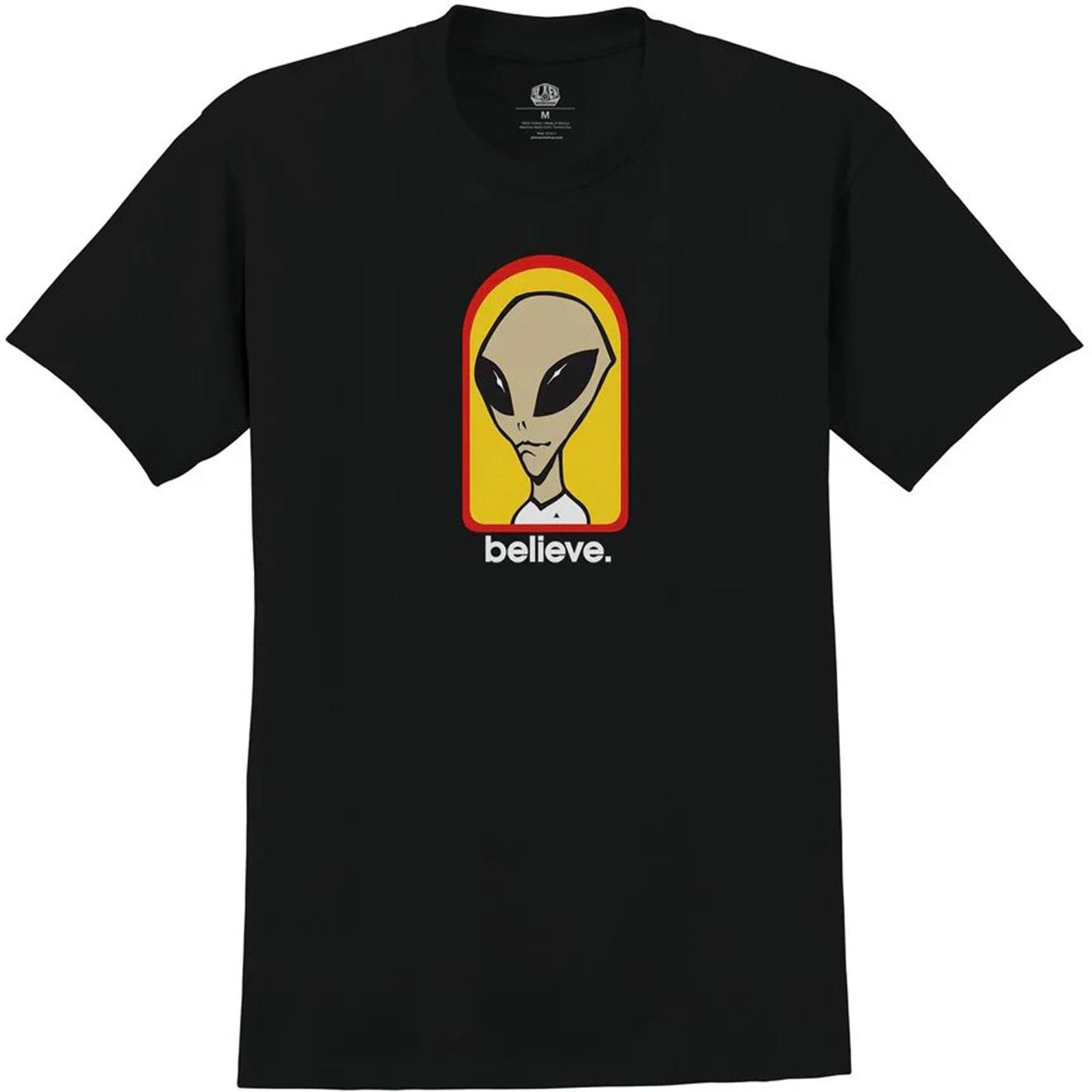 Alien Workshop Believe Tee Black T Shirt