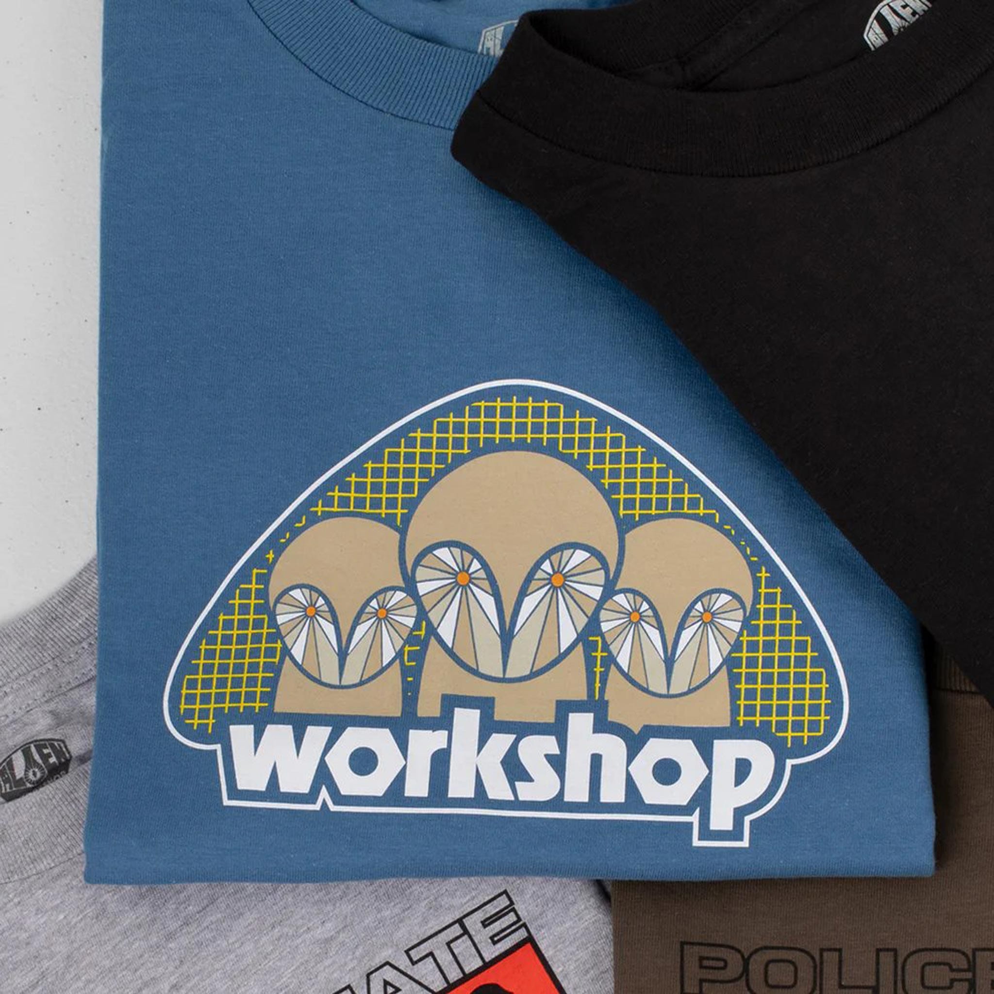 Alien Workshop Owlien Tee Indigo Blue T Shirt