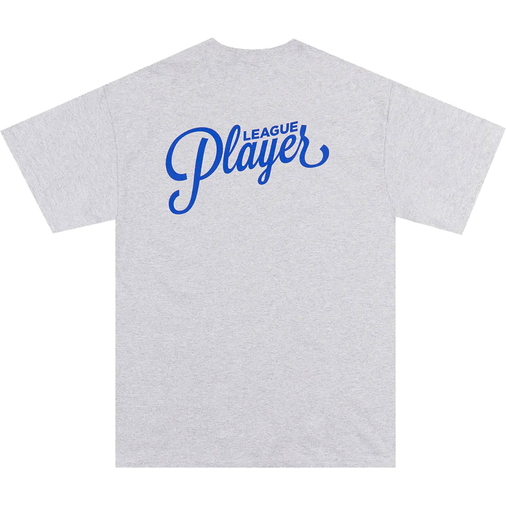 Alltimers League Player Tee Heather Grey T Shirt