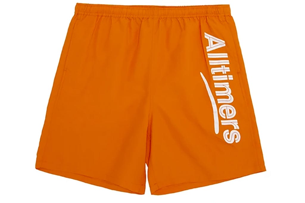 Alltimers Swim Shorts Orange Shorts