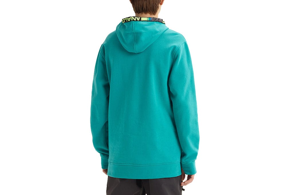 Analog Crux Pullover Green Blue Slate Sweatshirts