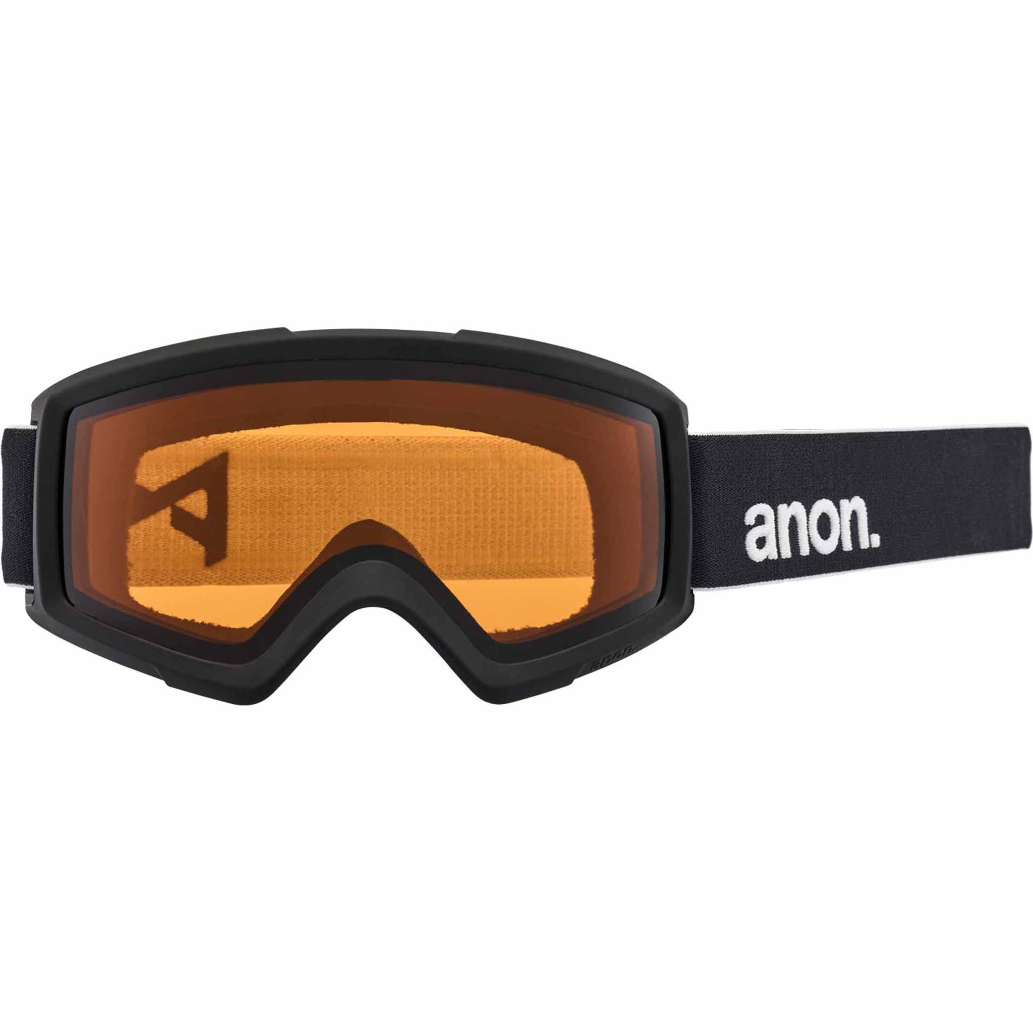 Anon Helix 2.0 Low Bridge Goggle + Bonus Lens Black Perceive Sunny Red 2026 Goggles
