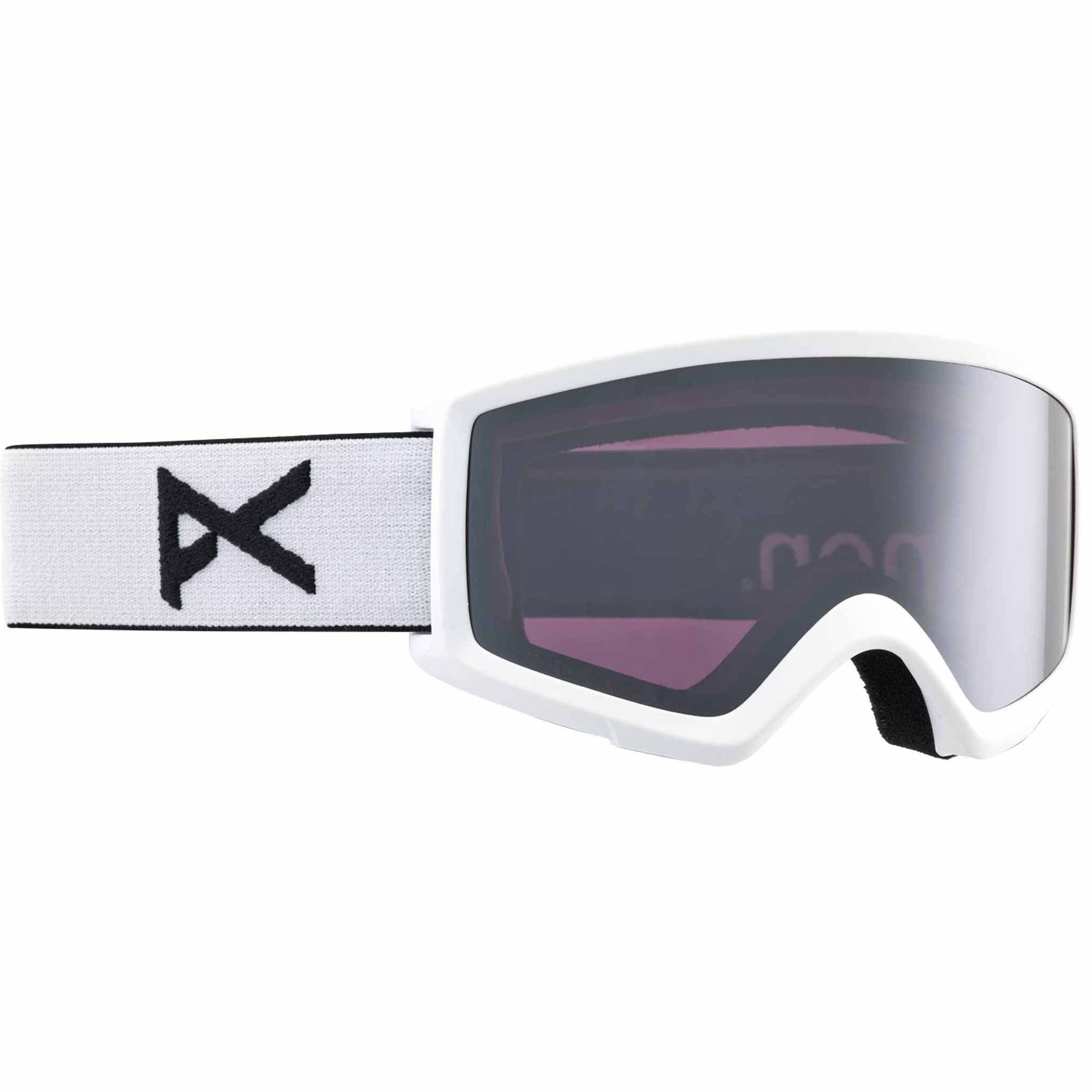 Anon Helix 2.0 Low Bridge Goggle + Bonus Lens White Perceive Sunny Onyx 2026 Goggles