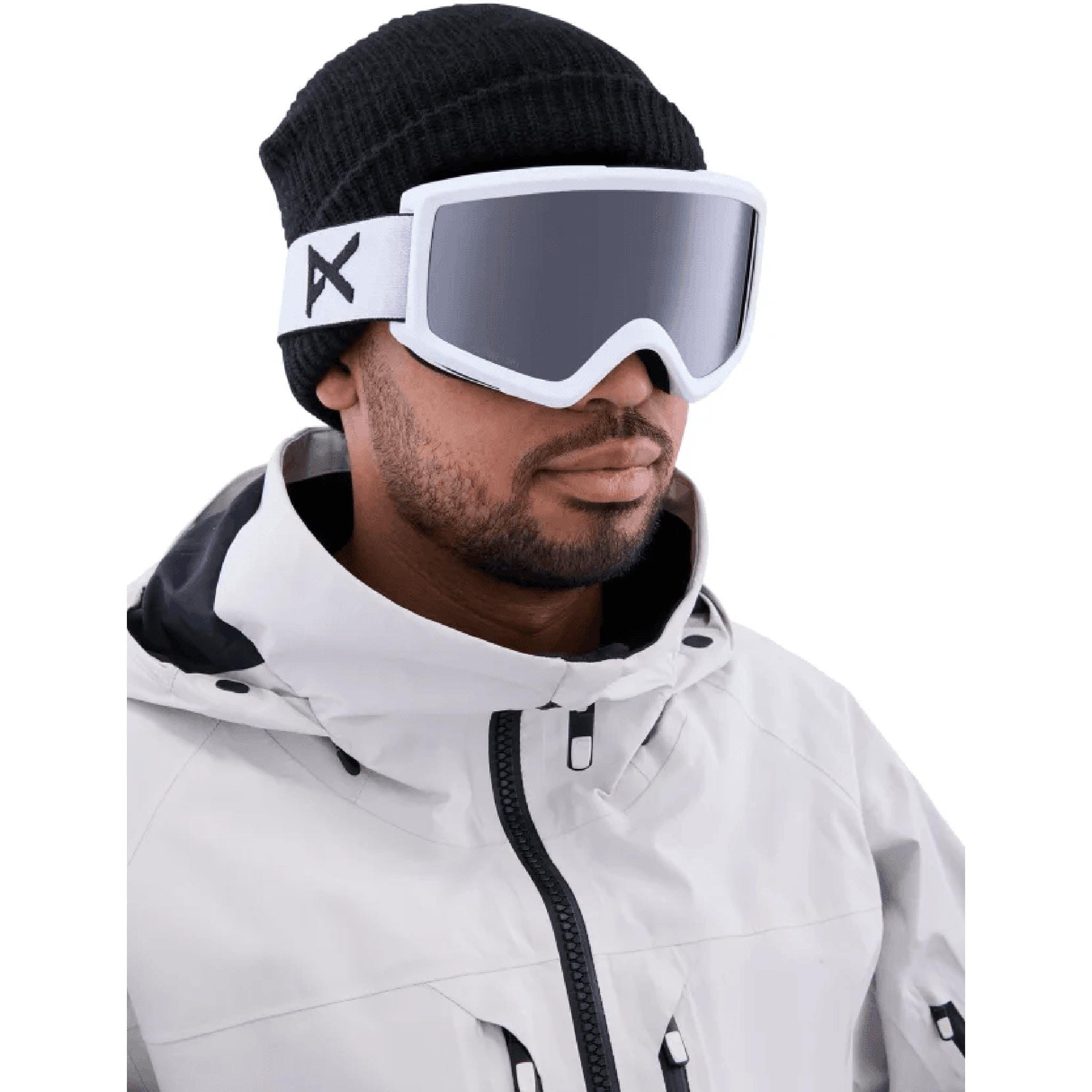 Anon Helix Perceive 2.0 Goggle White Sunny Onyx 2025 Goggles