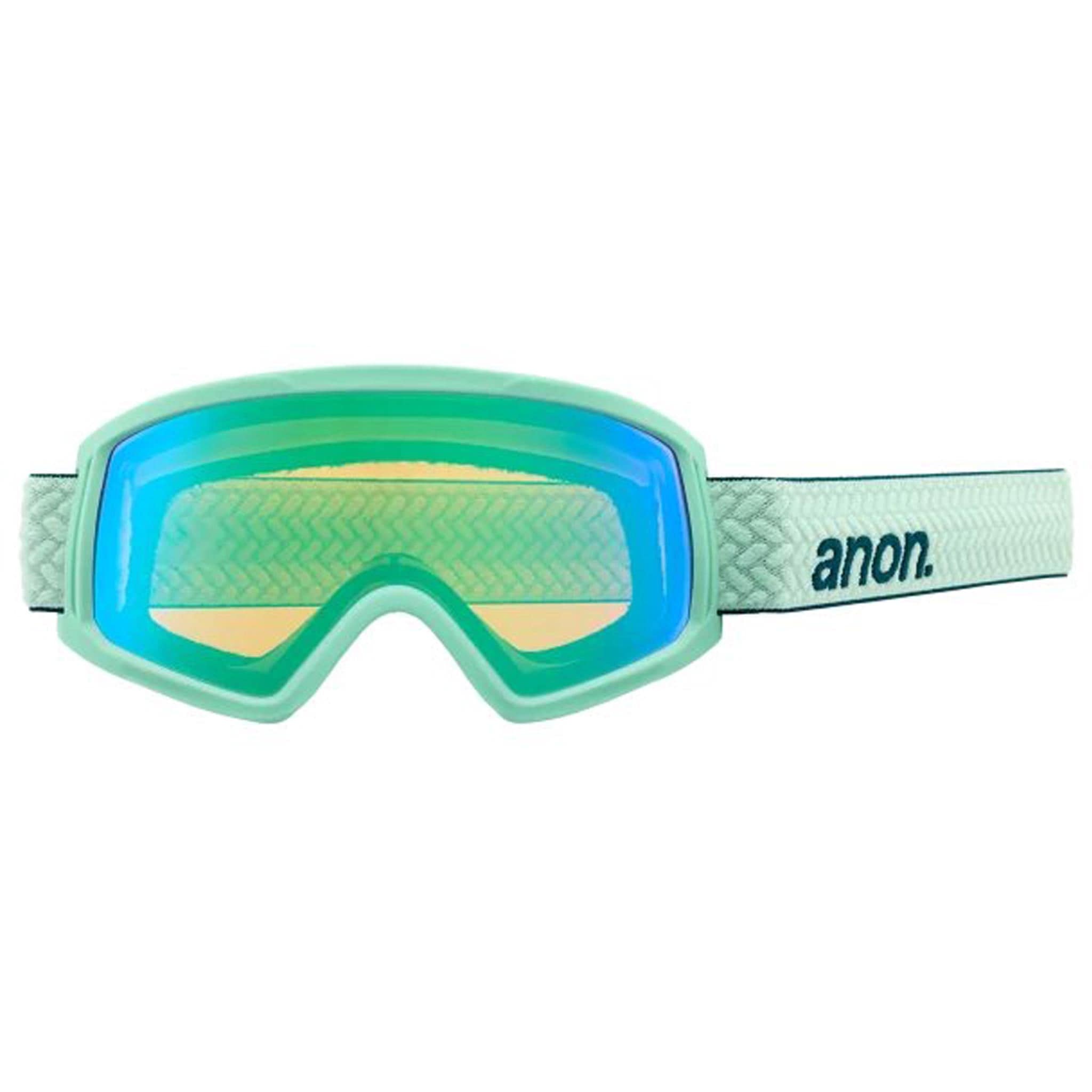 Anon Kids Tracker 2.0 Goggle Powder Mint Green Amber Goggles