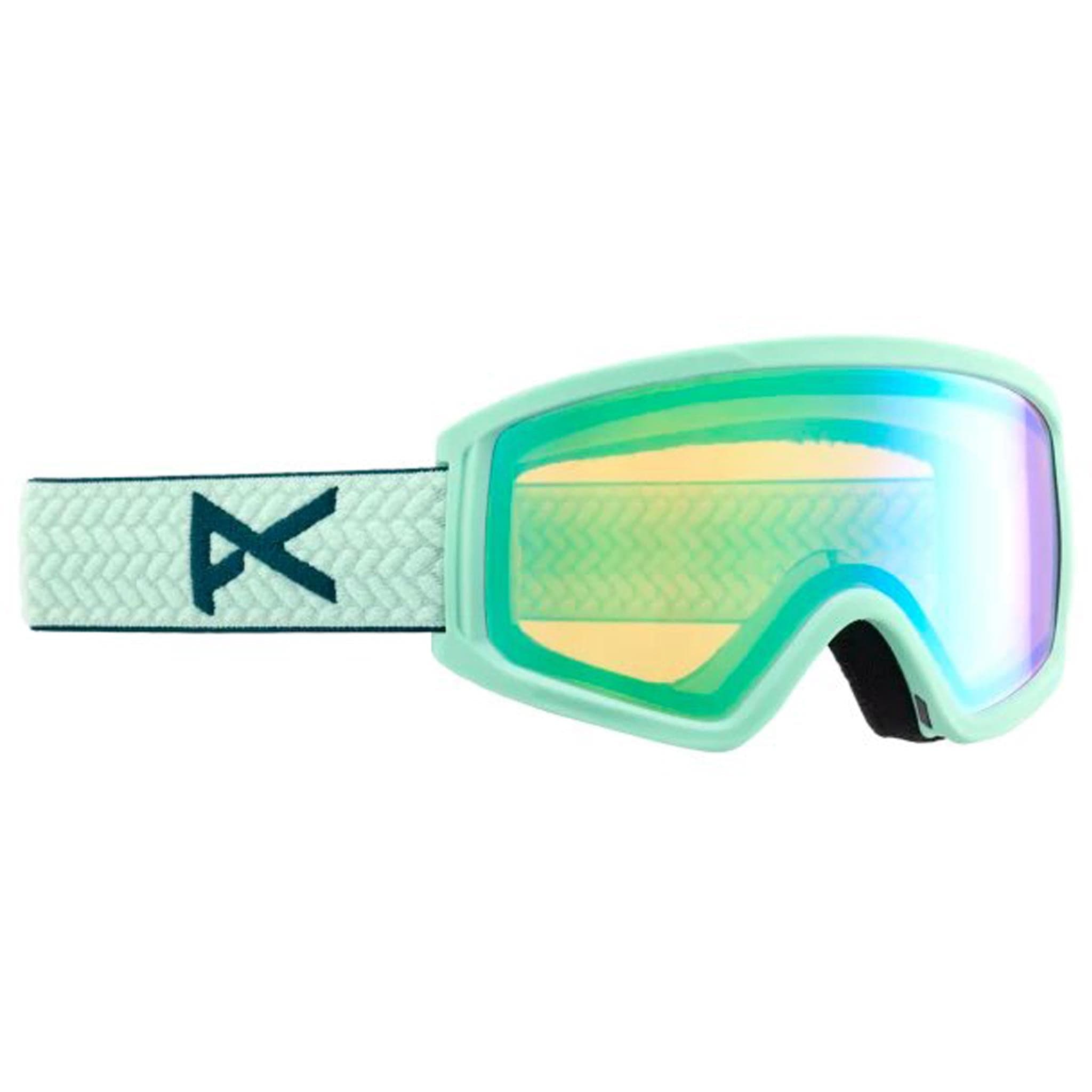 Anon Kids Tracker 2.0 Goggle Powder Mint Green Amber Goggles