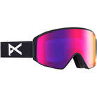 Anon M4 Cylindrical Low Bridge Goggle Black Sunny Red 2025 Goggles