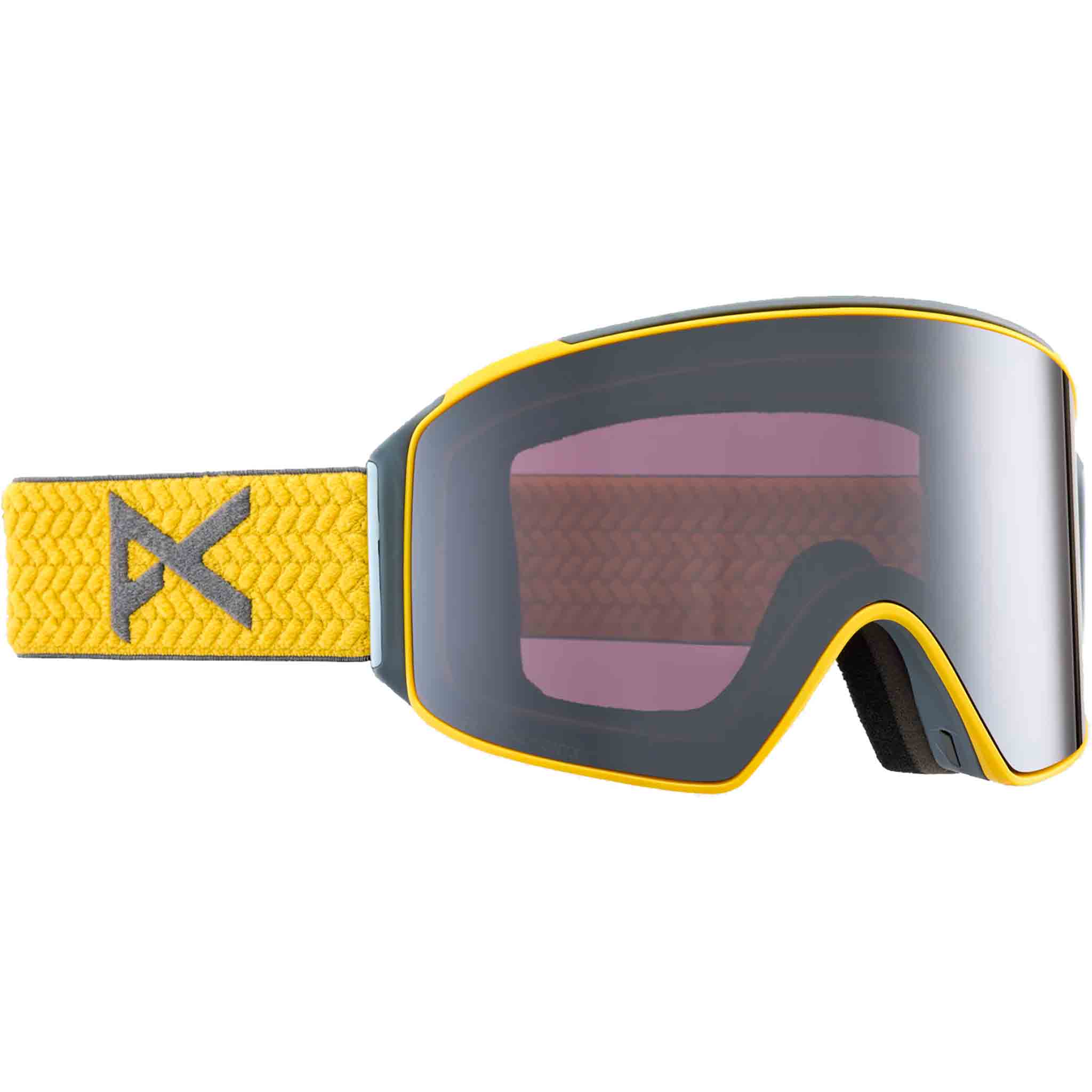 Anon M4 Cylindrical Low Bridge Goggle Golden Sunny Onyx 2025 Goggles