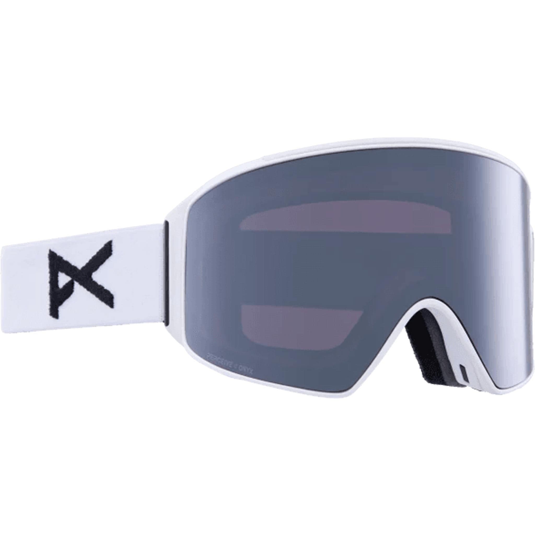 Anon M4 Cylindrical Low Bridge Goggle White Sunny Onyx 2025 Goggles