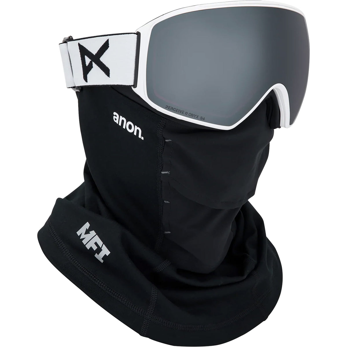 Anon M4 Toric Goggle White Perceive Sunny Onyx + MFI 2027 Goggles