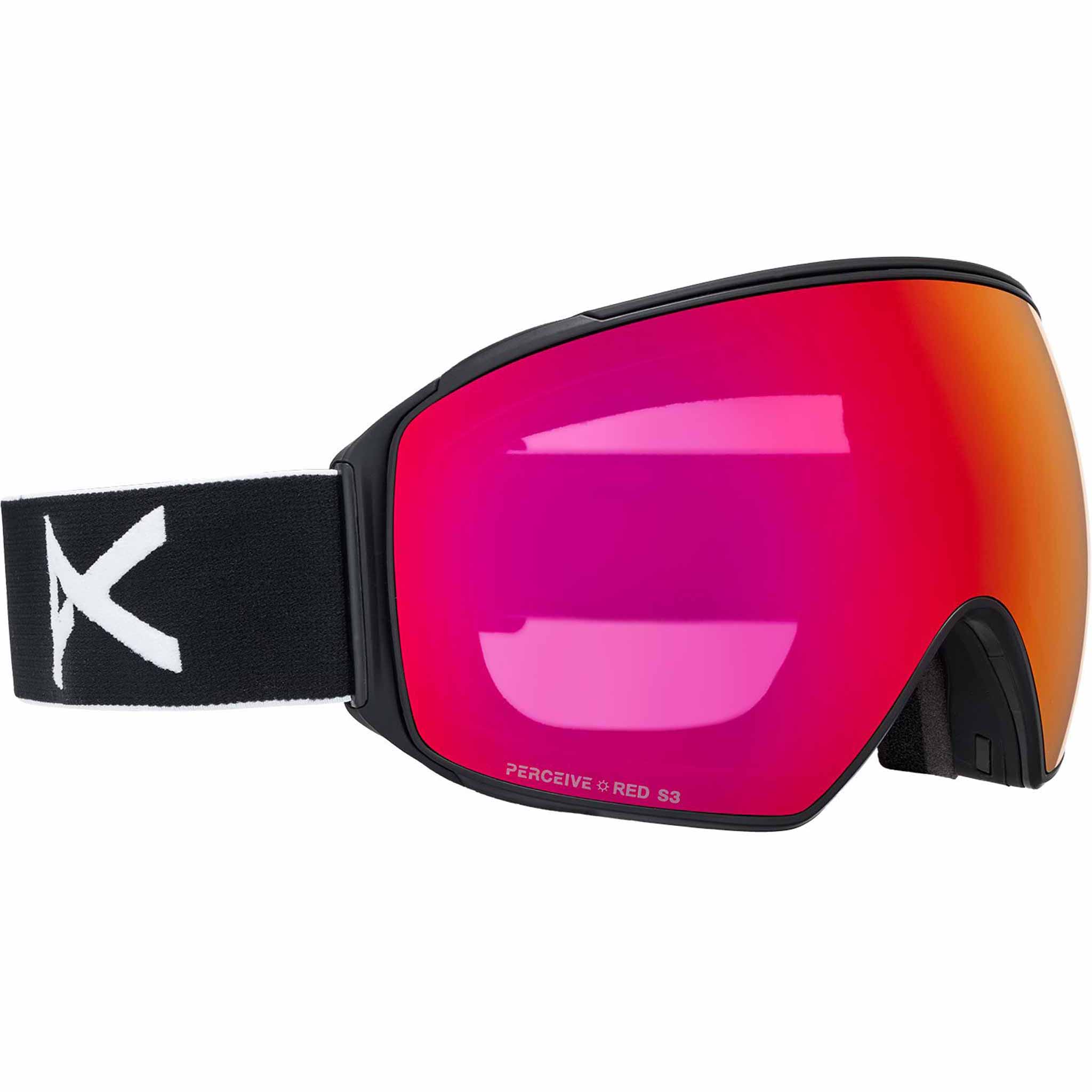 Anon M4 Toric Low Bridge Goggle Black Perceive Sunny Red 2026