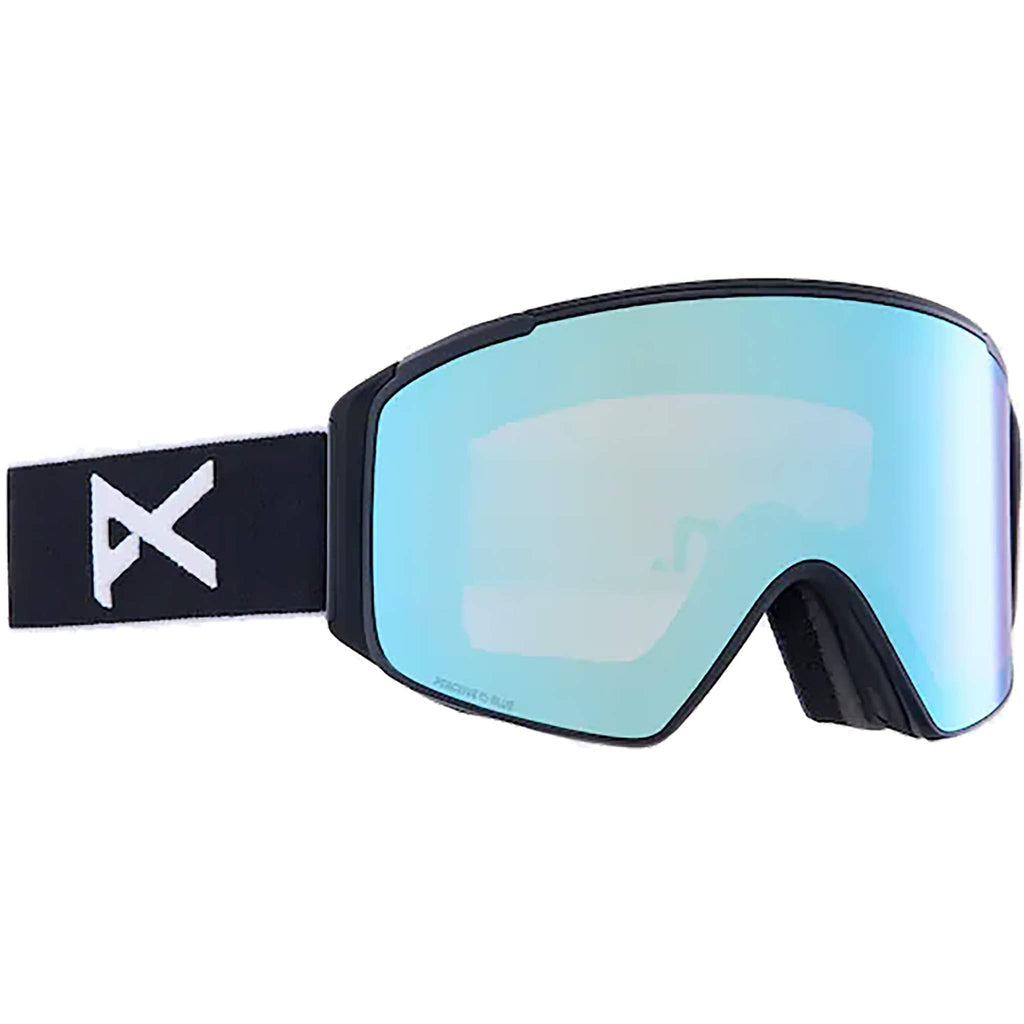 Anon M4S Cylindrical Low Bridge Black Perceive Variable Blue 2024 Goggles
