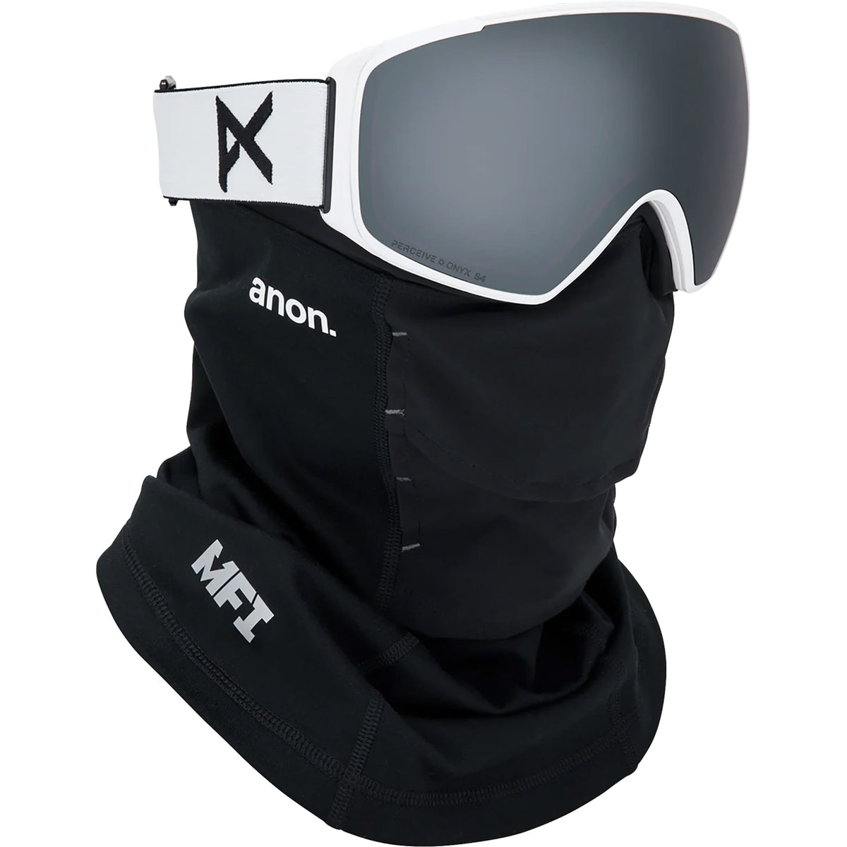 Anon M4S Toric Goggle White Perceive Sunny Onyx + MFI 2027 Goggles