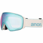 Anon M4S Toric Low Bridge Goggle + Bonus Lens + MFI Face Mask Oat Perceive Variable Blue 2026 Goggles