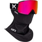 Anon M5 Goggle Black Perceive Sunny Red + Bonus Lens + MFI Face Mask 2027 Goggles