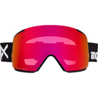 Anon M5 Goggle Black Perceive Sunny Red + Bonus Lens + MFI Face Mask 2027 Goggles