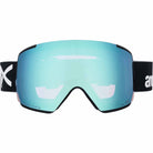 Anon M5 Low Bridge Goggle + Bonus Lens + MFI Face Mask Black Perceive Variable Blue 2026 Goggles