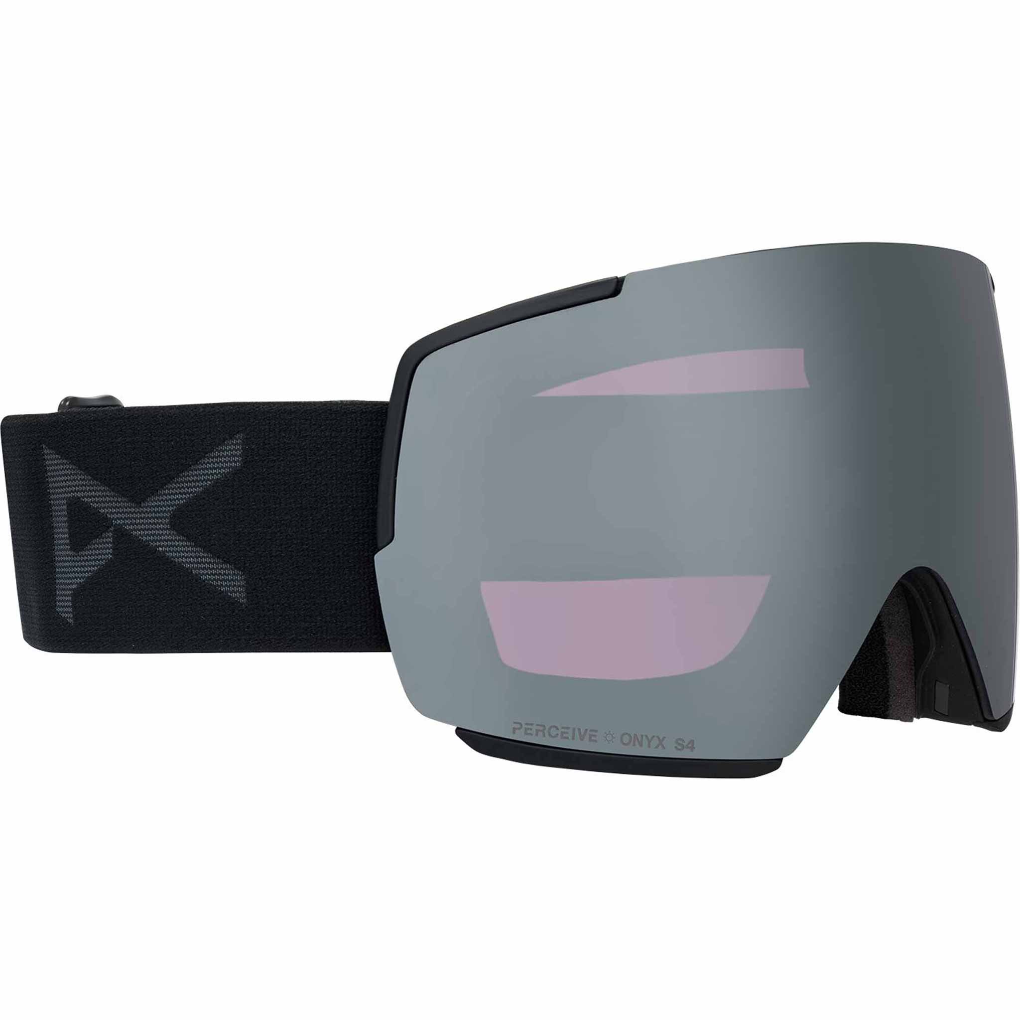 Anon M5 Low Bridge Goggle + Bonus Lens + MFI Face Mask Smoke Perceive Sunny Onyx 2026 Goggles