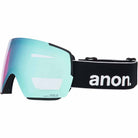 Anon M5S Low Bridge Goggle + Bonus Lens + MFI Face Mask Black Perceive Variable Blue 2026 Goggles