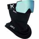 Anon M5S Low Bridge Goggle + Bonus Lens + MFI Face Mask Black Perceive Variable Blue 2026 Goggles