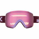Anon M5S Low Bridge Goggle + Bonus Lens + MFI Face Mask Deep Cherry Perceive Cloudy Pink 2026 Goggles