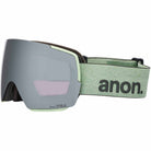 Anon M5S Low Bridge Goggle + Bonus Lens + MFI Face Mask Soft Sage Perceive Sunny Onyx 2026 Goggles