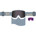 Anon M6 Goggle Airstream Blue Perceive Sunny Onyx + Bonus Lens + MFI Face Mask 2027 Goggles