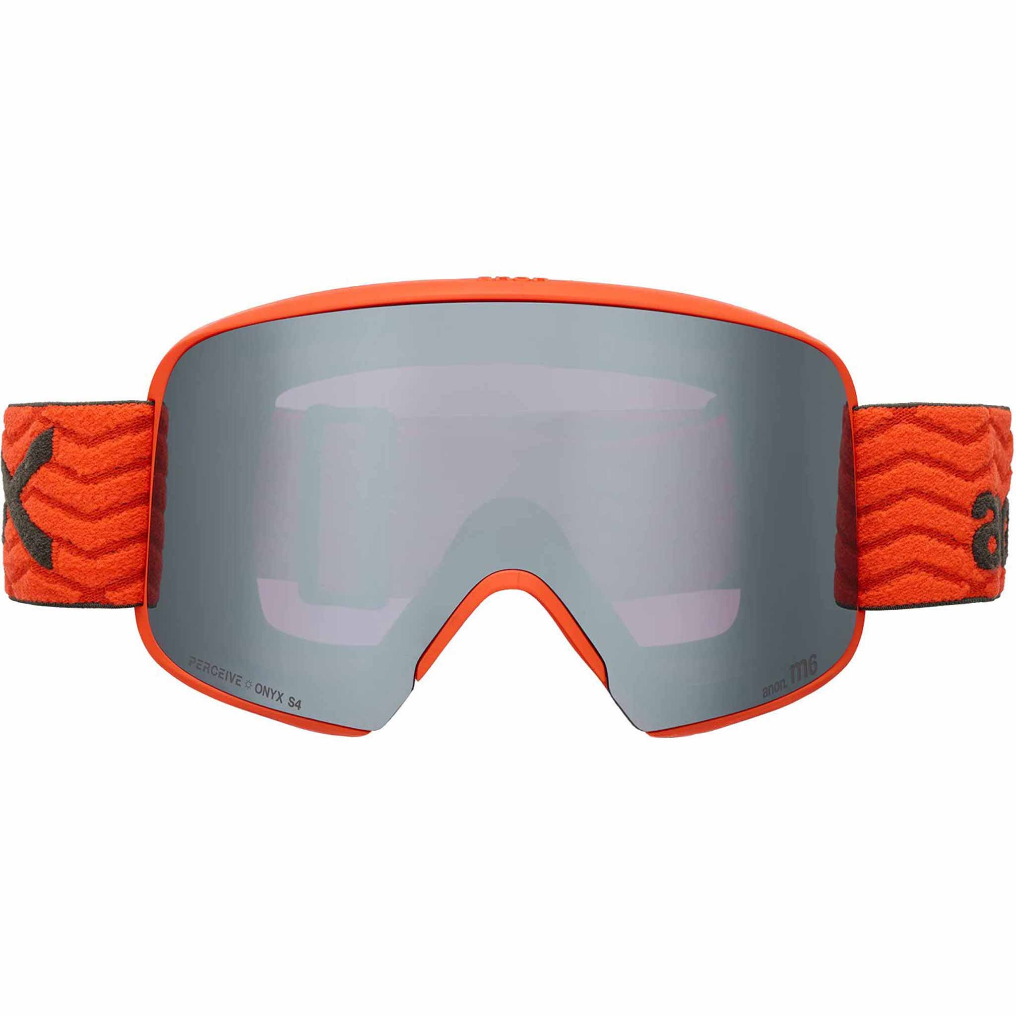 Anon M6 Low Bridge Goggle Fiesta Red Perceive Sunny Onyx 2026 Goggles