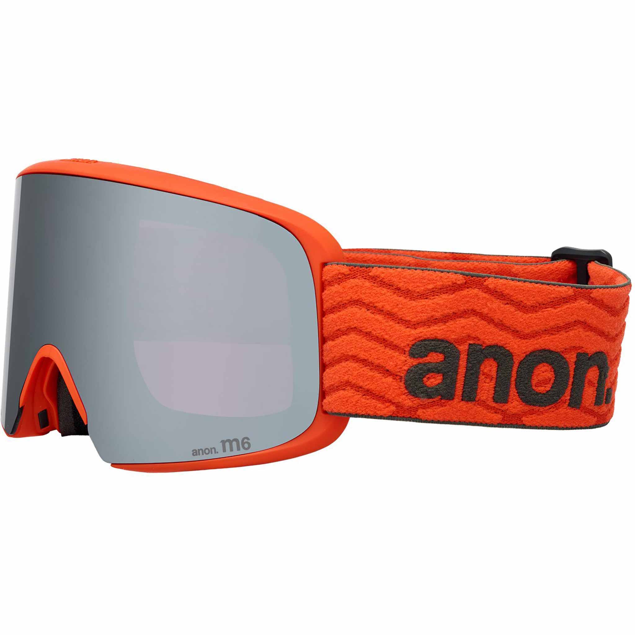 Anon M6 Low Bridge Goggle Fiesta Red Perceive Sunny Onyx 2026 Goggles