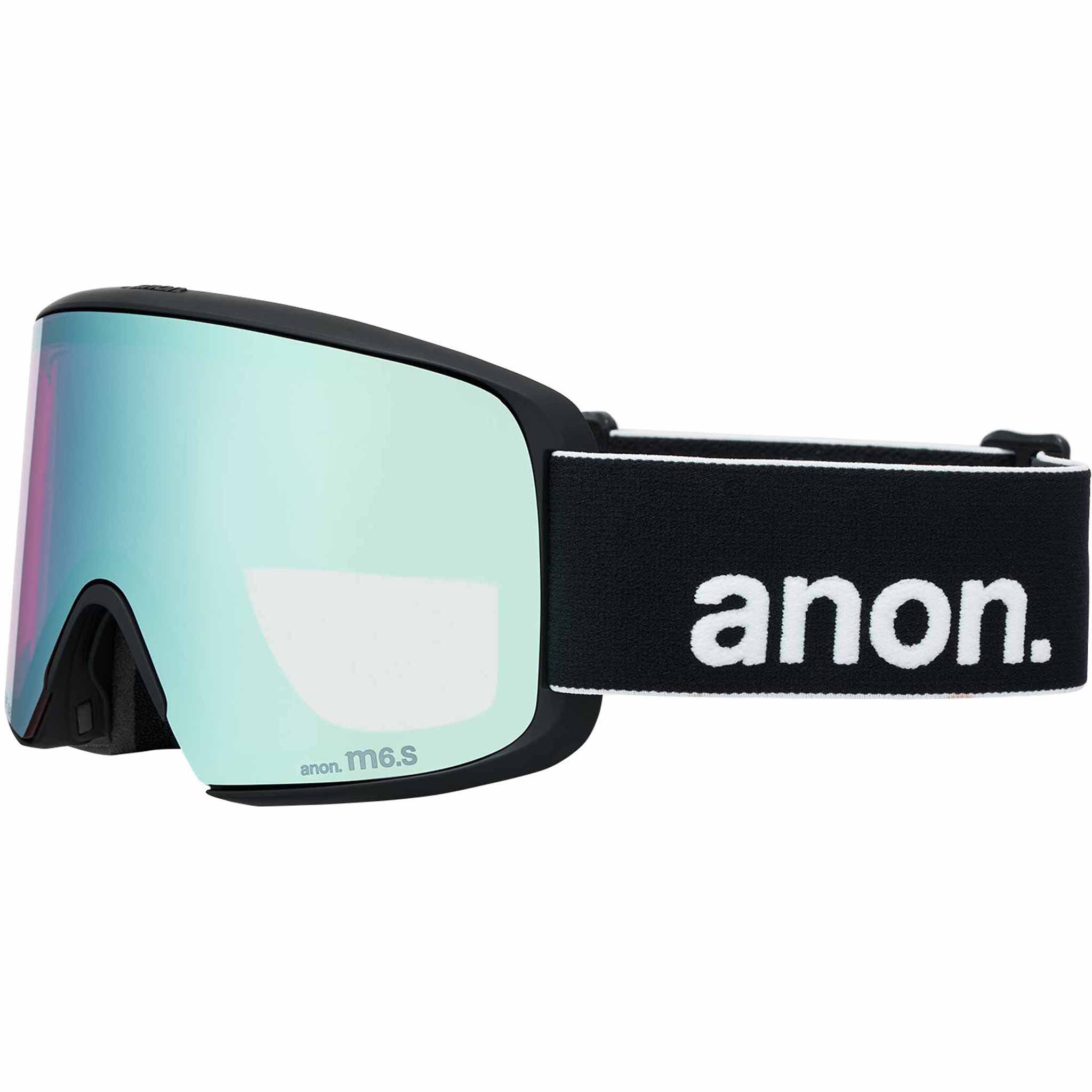 Anon M6S Low Bridge Goggle Black Perceive Variable Blue 2026 Goggles