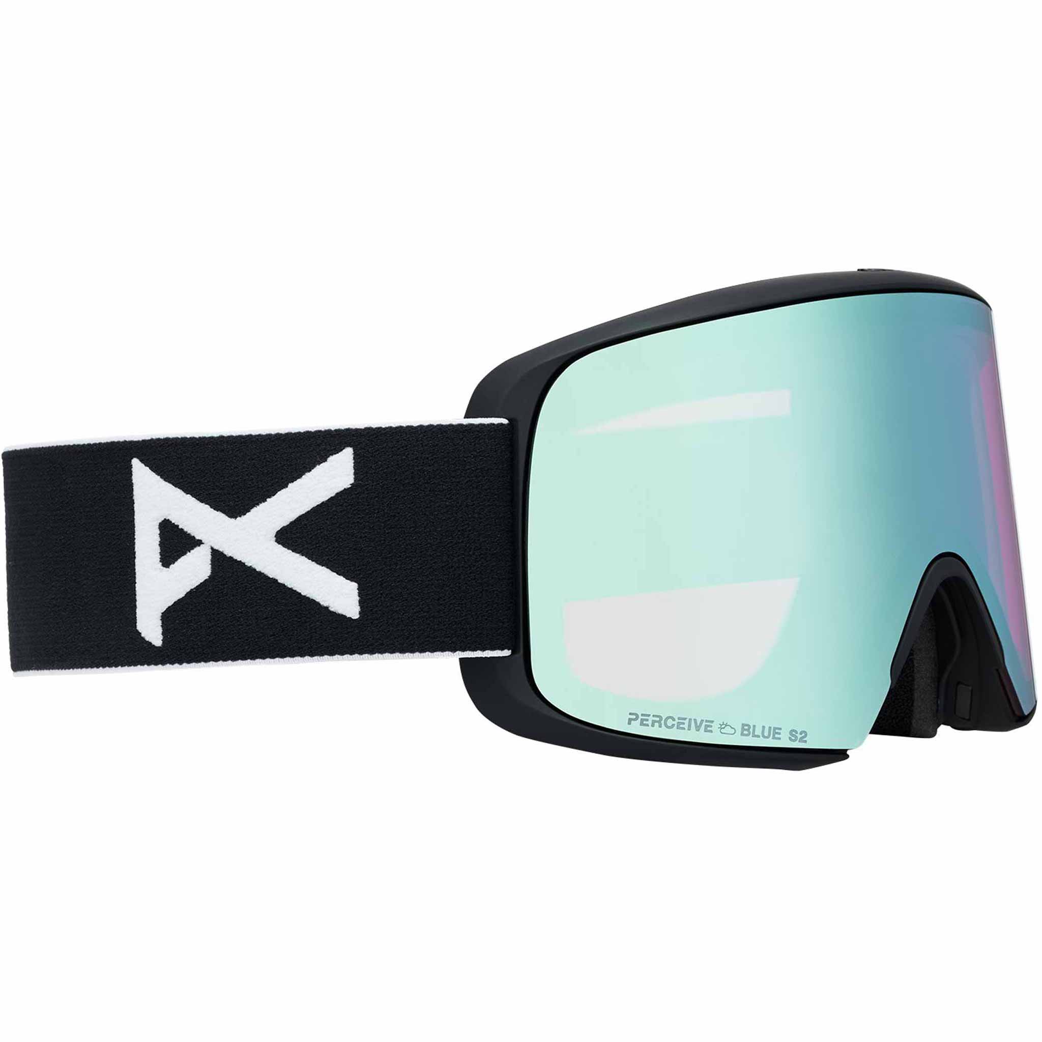 Anon M6S Low Bridge Goggle Black Perceive Variable Blue 2026 Goggles