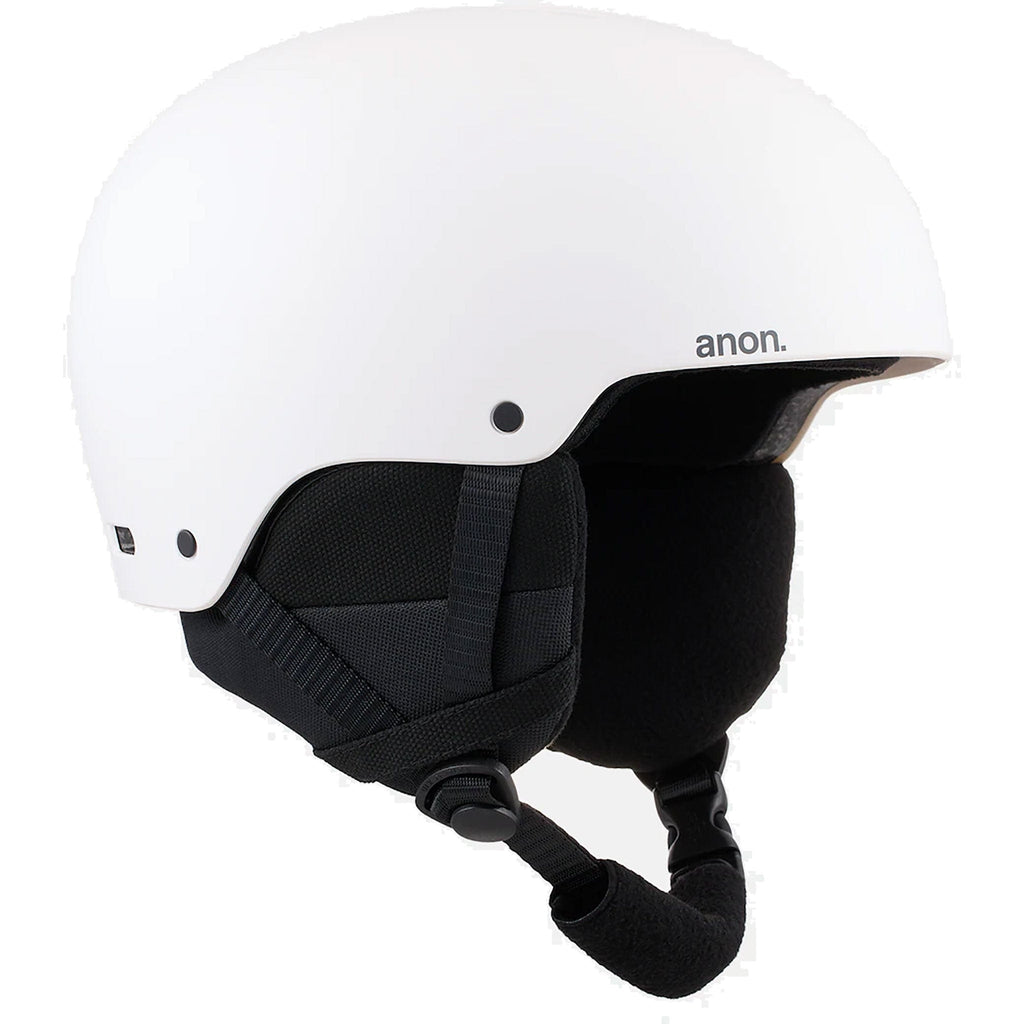 Anon Raider 3 Round Fit White 2024 Snowboard Helmet
