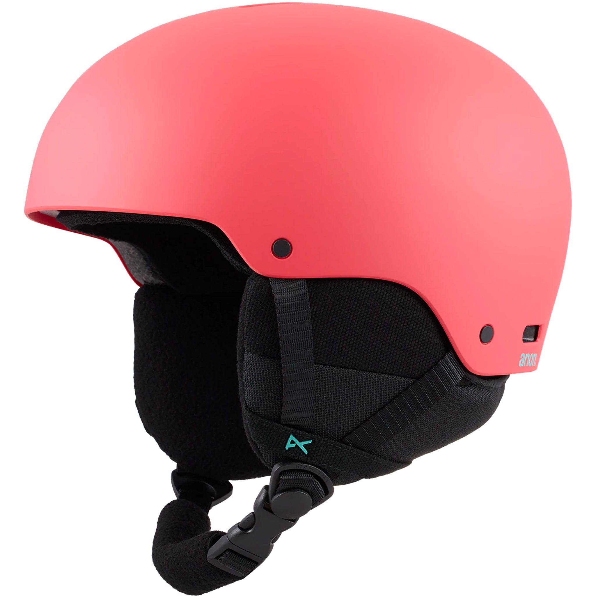 Anon Round Fit Raider 3 Coral Snowboard Helmet