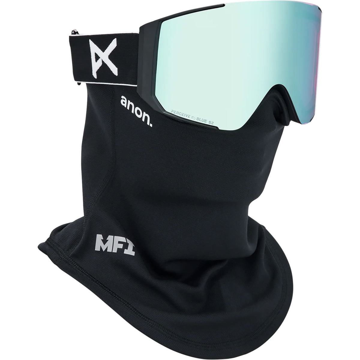 Anon Sync Goggle Black Perceive Variable Blue + MFI 2027 Goggles