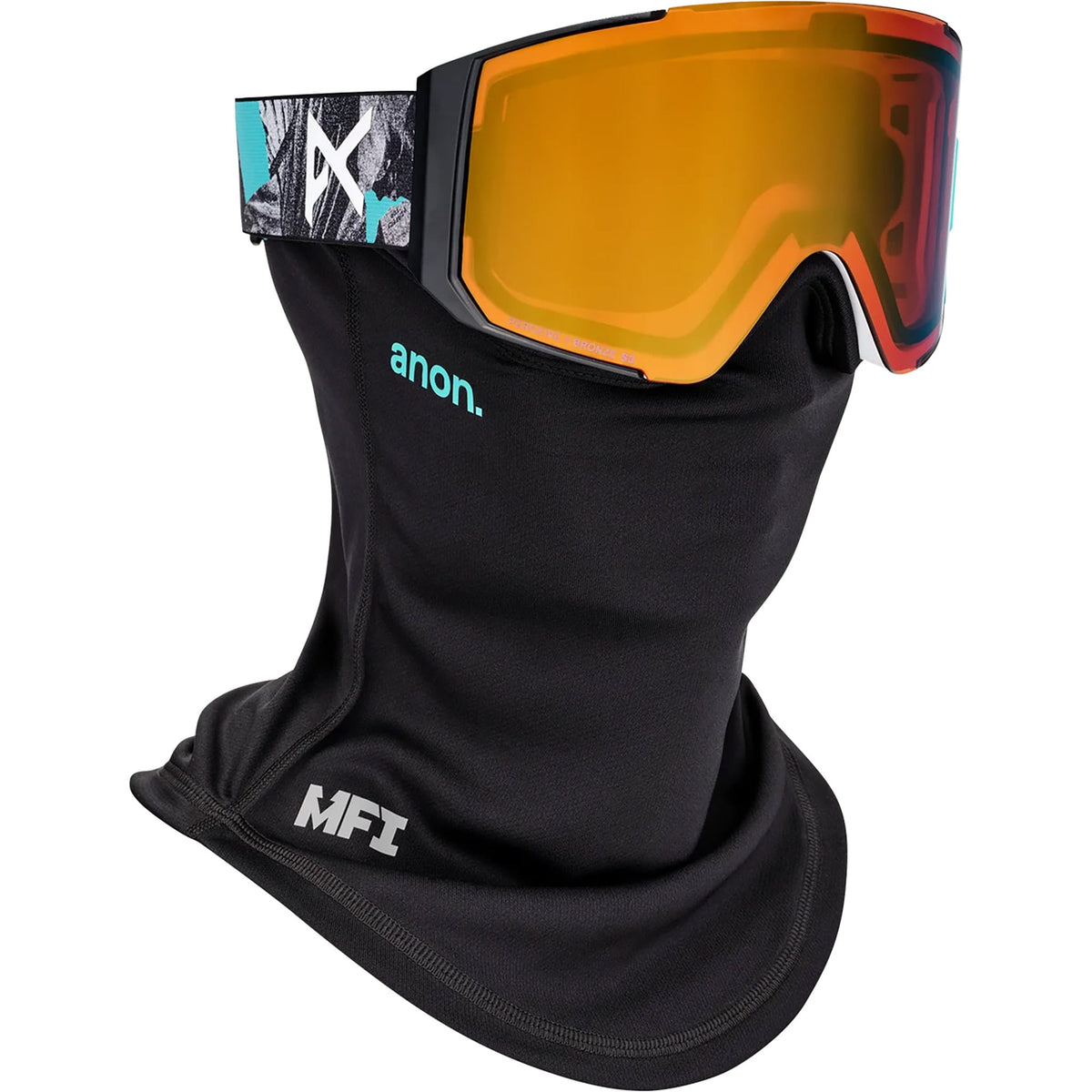 Anon Sync Goggle Grunge Perceive Sunny Bronze + MFI 2027 Goggles
