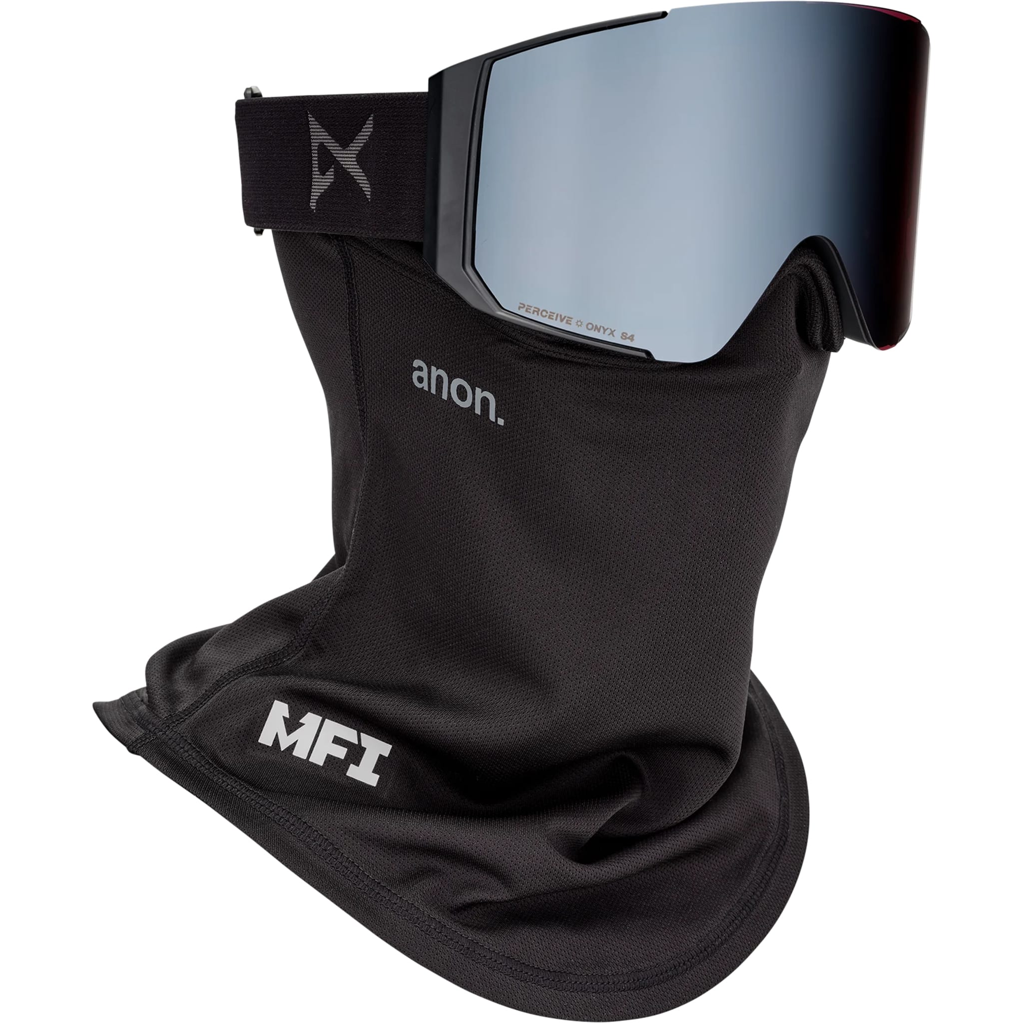 Anon Sync Goggle Smoke Perceive Sunny Onyx + Bonus Lens + MFI Face Mask 2027 Goggles