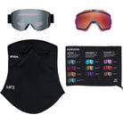 Anon Sync Goggle Smoke Perceive Sunny Onyx + Bonus Lens + MFI Face Mask 2027 Goggles