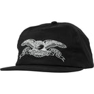 Anti Hero Basic Eagle Snapback Black Grey Hats